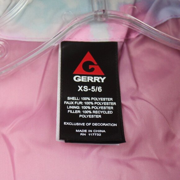 Gerry Girls Rouge Purple 3 in 1 Thick Puffy Jacket Set - Picture 10 of 16